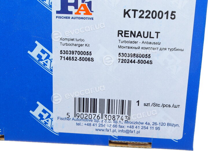FA1 KT220015