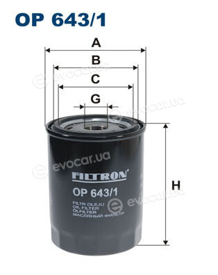 Filtron OP 643/1