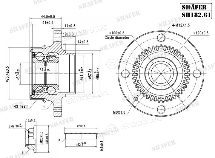 Shafer SH182.61K