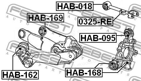 Febest HAB-168