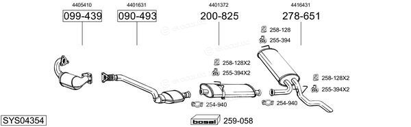 Bosal SYS04354