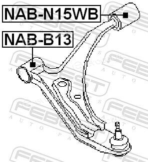 Febest NAB-N15WB