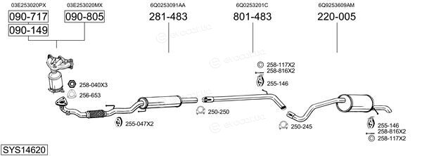 Bosal SYS14620