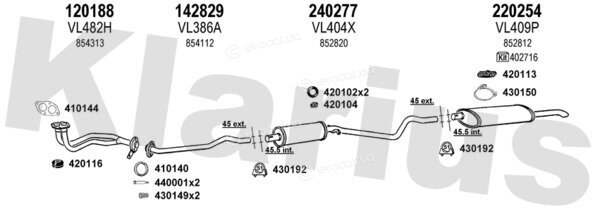 Klarius 390687E