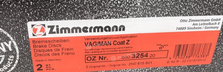 Zimmermann 600.3254.20