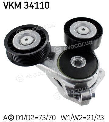 SKF VKM 34110