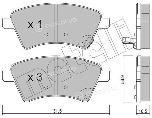 Metelli 22-0702-0