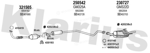 Klarius 391215E