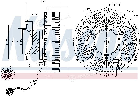 Nissens 86169