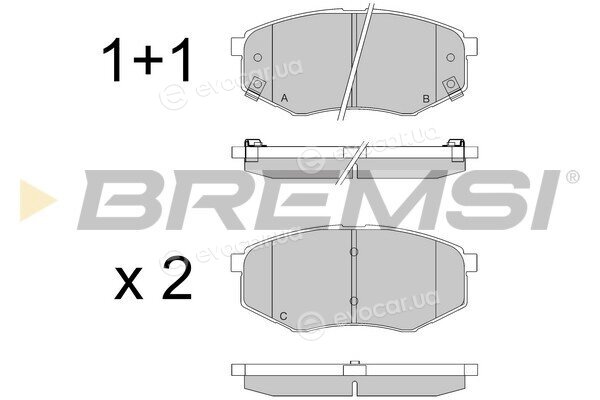 Bremsi BP3547