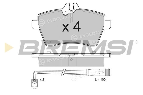 Bremsi BP3189