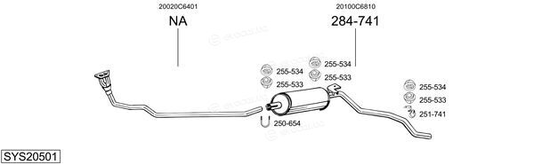 Bosal SYS20501