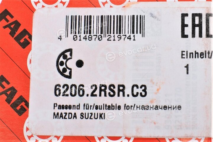 FAG 6206.2RSR.C3
