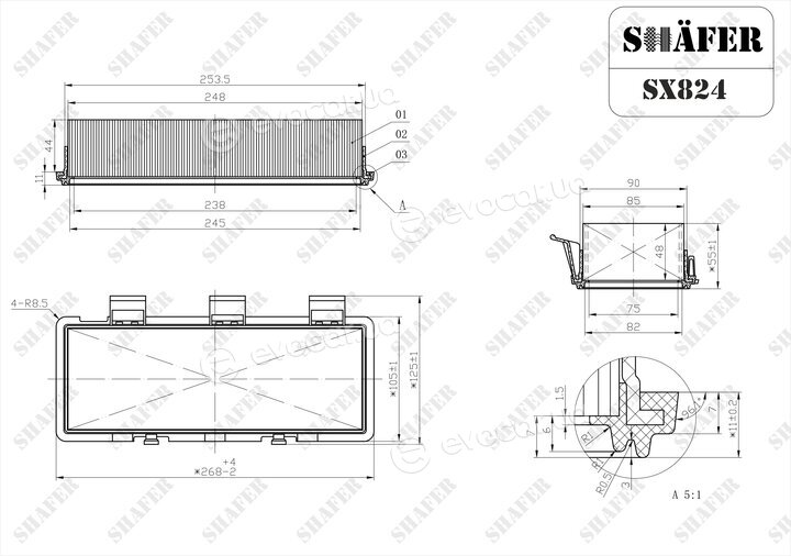 Shafer SX824