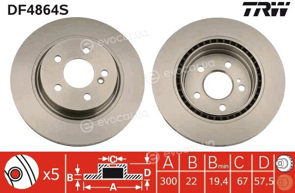 TRW DF4864S