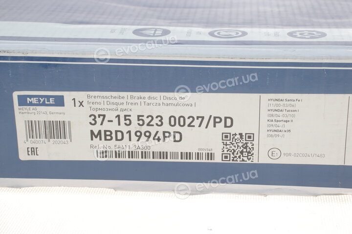 Meyle 37-15 523 0027/PD