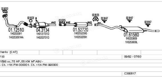 MTS C380617002585