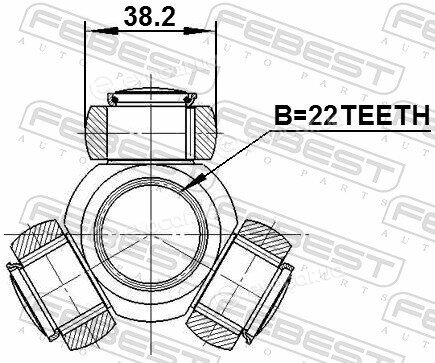 Febest 0216-F15