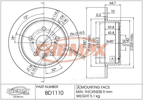 Fremax BD-1110
