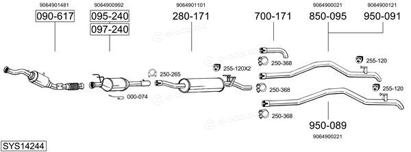 Bosal SYS14244