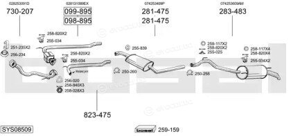 Bosal SYS08509