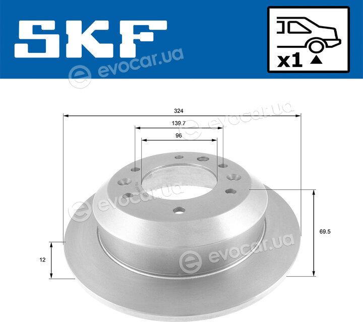 SKF VKBD 90760 S1