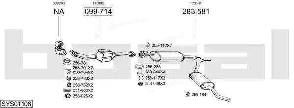 Bosal SYS01108