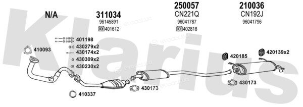 Klarius 180197E