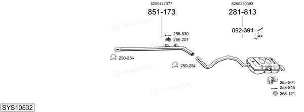 Bosal SYS10532