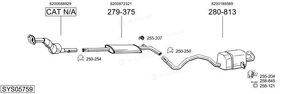 Bosal SYS05759