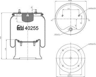 Febi 40255