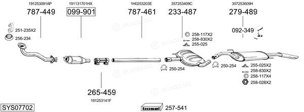 Bosal SYS07702