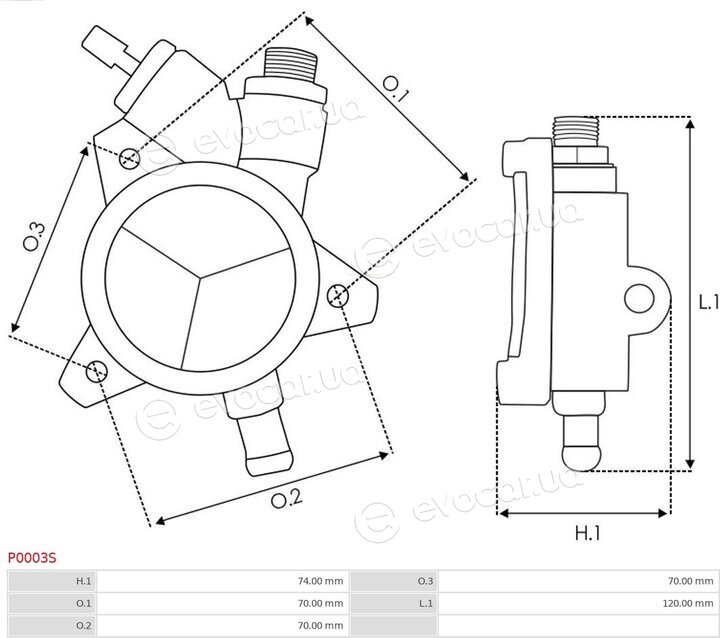 AS P0003S