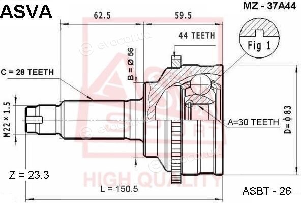 Asva MZ-37A44