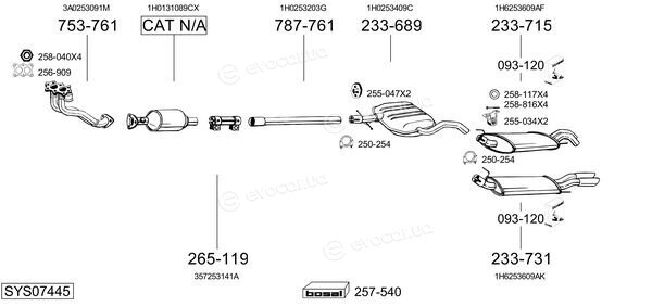 Bosal SYS07445