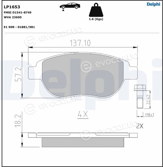 Delphi LP1653