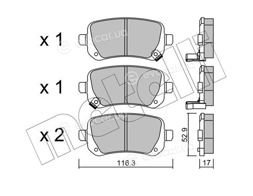 Metelli 22-0864-0