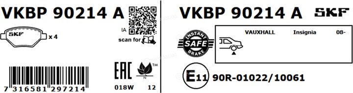 SKF VKBP 90214 A
