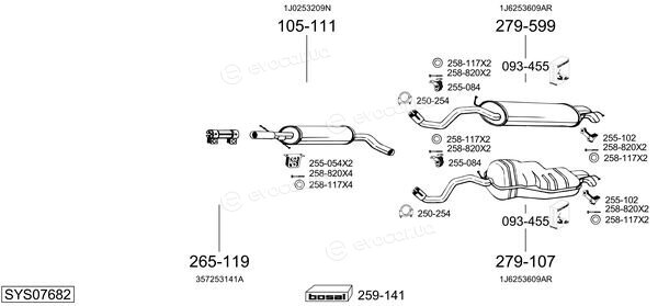 Bosal SYS07682