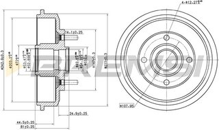 Bremsi CR5654