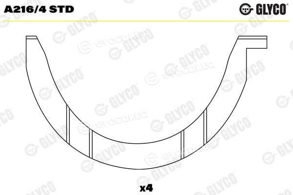 Glyco A216/4 STD