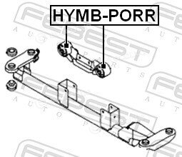 Febest HYMB-PORR