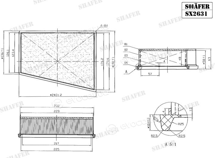 Shafer SX2631