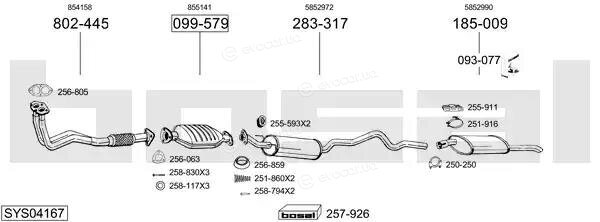 Bosal SYS04167