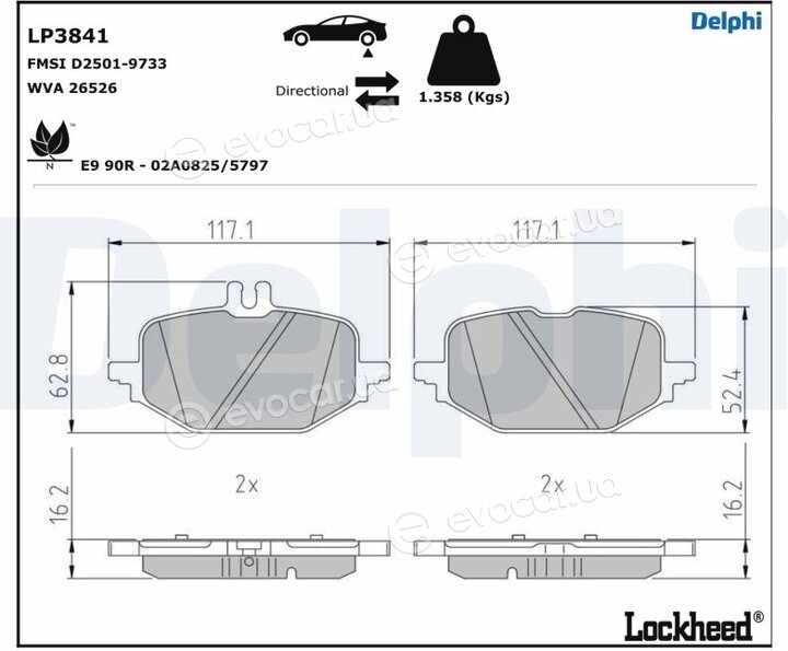 Delphi LP3841