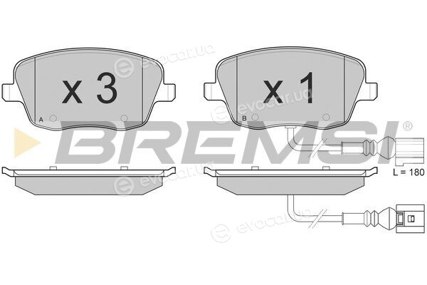 Bremsi BP3013