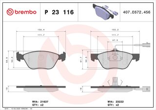 Brembo P 23 116