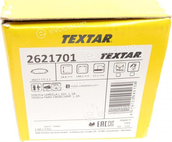 Textar 2621701