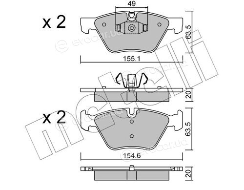 Metelli 22-0557-5