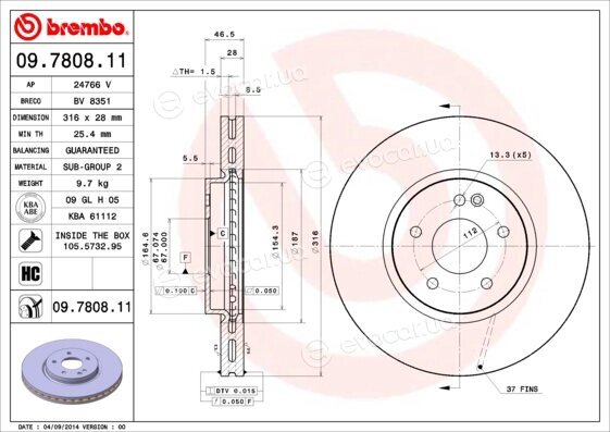 Brembo 09.7808.11